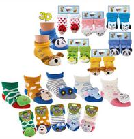 WOWERAT lavinančios kūdikių kojinytės su žaisliukais BABY RATTLE