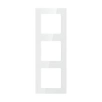 Trigubo rėmo lizdas Avatto N-TS10-Frame-W3 (baltas)