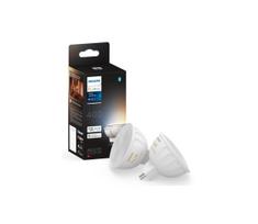 KOMPLEKTAS 2x LED pritemdoma elektros lemputė Philips Hue WA GU5,3/MR16/5,1W/12V 2200-6500K