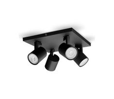 Philips - Akcentinis apšvietimas RUNNER 4xGU10/20W/230V juoda