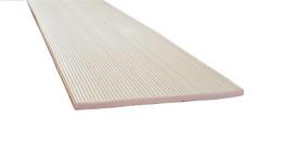 PVC apdailos juosta J040-01-50, pieno sp., 40 mm, 1m