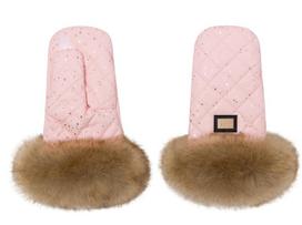 Bjallra of Sweden pirštinės vežimėliui Pink gold dust