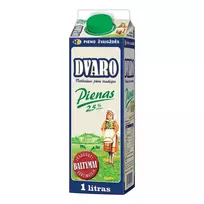 Pienas DVARO, 2,5% rieb., 1 l