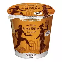 Jogurtas GRAIKIŠKA AMFORA, natūralus, 3,9 % rieb., 370 g