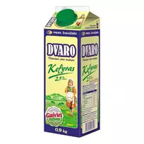 Kefyras DVARO, 2,5% rieb., 900 g