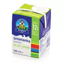 UAT grietinėlė LOWICZ, 12% rieb., 500 ml