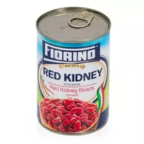 Konservuotos, raudonosios pupelės FIORINO, 425 ml