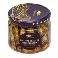 Šprotai aliejuje AMBERFISH, 250 g