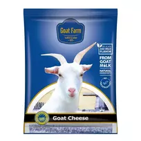 Natūralus ožkų prieno sūris riekutėmis GOAT FARM, 100 g