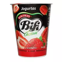 Jogurtas su braškėmis BIFI ACTIVE, 360 g