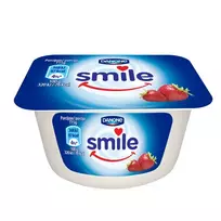 Jogurtas braškių skonio SMILE, 115 g
