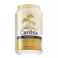 Gazuotas imbierinio alaus skonio gėrimas CARIBIA GINGER BEER, 330 ml