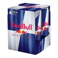 Energinių gėrimų rinkinys RED BULL, 4x250 ml
