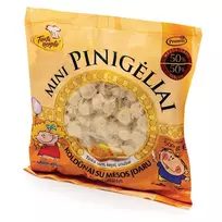 Koldūnai Pinigėliai Mini su mėsos įdaru TAUTŲ RECEPTAI, 500 g