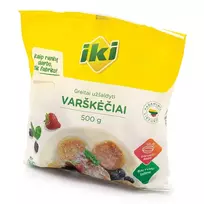 Šaldyti varškėčiai kepimui IKI BALTYMŲ ŠALTINIS, 500 g