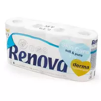 Tualetinis popierius RENOVA SKIN CARE DERMA, 8 vnt.