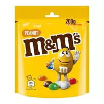 Dražė su žemės riešutais M&M'S PEANUT, 200 g
