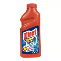 Kanalizacijos vamzdžių valiklis TIRET TURBO, 500 ml