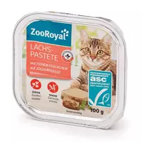 Kačių ėdalas su upėtakiu, jogurto žėlėje ZOOROYAL, 100 g