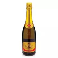 Baltas, pusiau saldus, gazuotas putojantis aromatizuotas nealkoholinis vynas BOSCA ANNIVERSARY, 750 ml