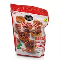 Skrudinta duonelė su pomidorais ir raudonėliu VALENTINA, 150 g