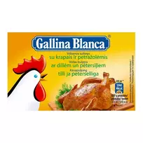 Vištienos sultinys su krapais ir petražolėmis GALLINA BLANCA. 12 vnt.
