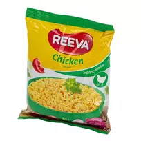 Greitai paruošiami makaronai vištienos skonio REEVA, 60 g