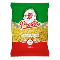Makaronai PRESTO Cornetti Rigati, 400 g