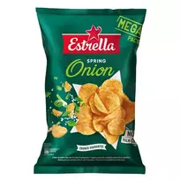 Svogūnėlių skonio bulvių traškučiai ESTRELLA, 250 g