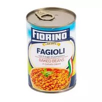 Konservuotos, keptos pupelės pomidorų padaže FIORINO, 425 ml