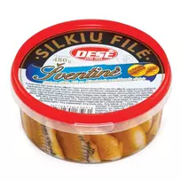 Silkių filė su džiovintais pomidorais aliejuje ŠVENTINĖ, 480 g