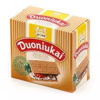 Grūdų paplotėliai DUONIUKAI su ruginiais miltais, 80 g