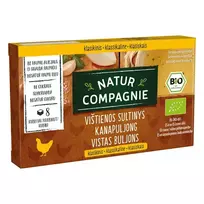 Ekologiškas vištienos sultinys NATUR COMPAGNIE 8 kubeliai, 88 g