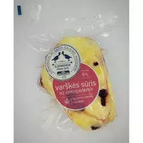 Ilzenbergo desertinis varškės sūris su spanguolėmis, 400 g