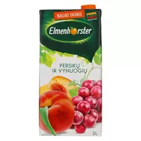 Vynuogių ir persikų sulčių gėrimas ELMENHORSTER, 2 l