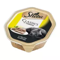 Konservuotas kačių ėdalas su vištiena SHEBA, 85 g
