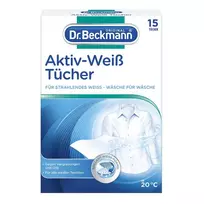 Aktyvios balinimo servetelės DR.BECKMANN, 15 vnt.