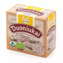 Ekologiški grūdų paplotėliai su grikiu miltais DUONIUKAI, 80 g
