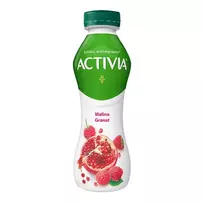 Geriamasis jogurtas aviečių ir granatų skonio ACTIVIA, 300 g