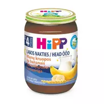 Ekologiška pieniška manų kruopų košelė su bananais HIPP (nuo 4 mėn.), 190 g