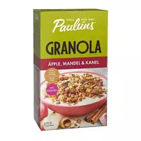 Granola su cinamonu, obuoliais ir migdolais PAULUNS, 450 g