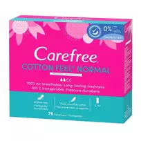 Higieniniai įklotai CAREFREE COTTON, 76 vnt.