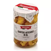 Konservuoti Artišokų ketvirčiai SANTOLINO, 290 g