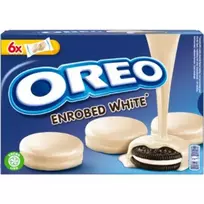 Sausainiai OREO su baltojo šokolado glaistu, 246g