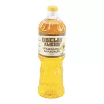 Nerafinuotas saulėgražų aliejus OBELIŲ, 900 ml