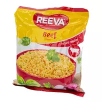 Greitai paruošiami makaronai jautienos skonio REEVA, 60 g