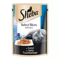 Ėdalas katėms su žuvimi SHEBA, 85 g