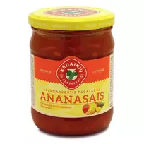 Saldžiarūgštis padažas su ananasais ir bambukų ūgliais KĖDAINIŲ, 480 g