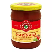 Pomidorų padažas su bazilikais ir pomidorų gabaliukais KĖDAINIŲ MARINARA, 435 g