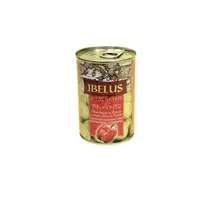 Žaliosios alyvuogės įdarytos paprikomis IBELUS, 280 g
